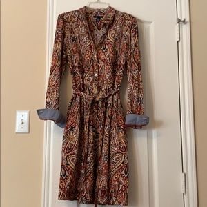 Tommy Hilfiger Paisley Shirt Dress